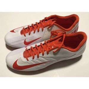 Nike Lacrosse Cleats Mens 14 White Orange